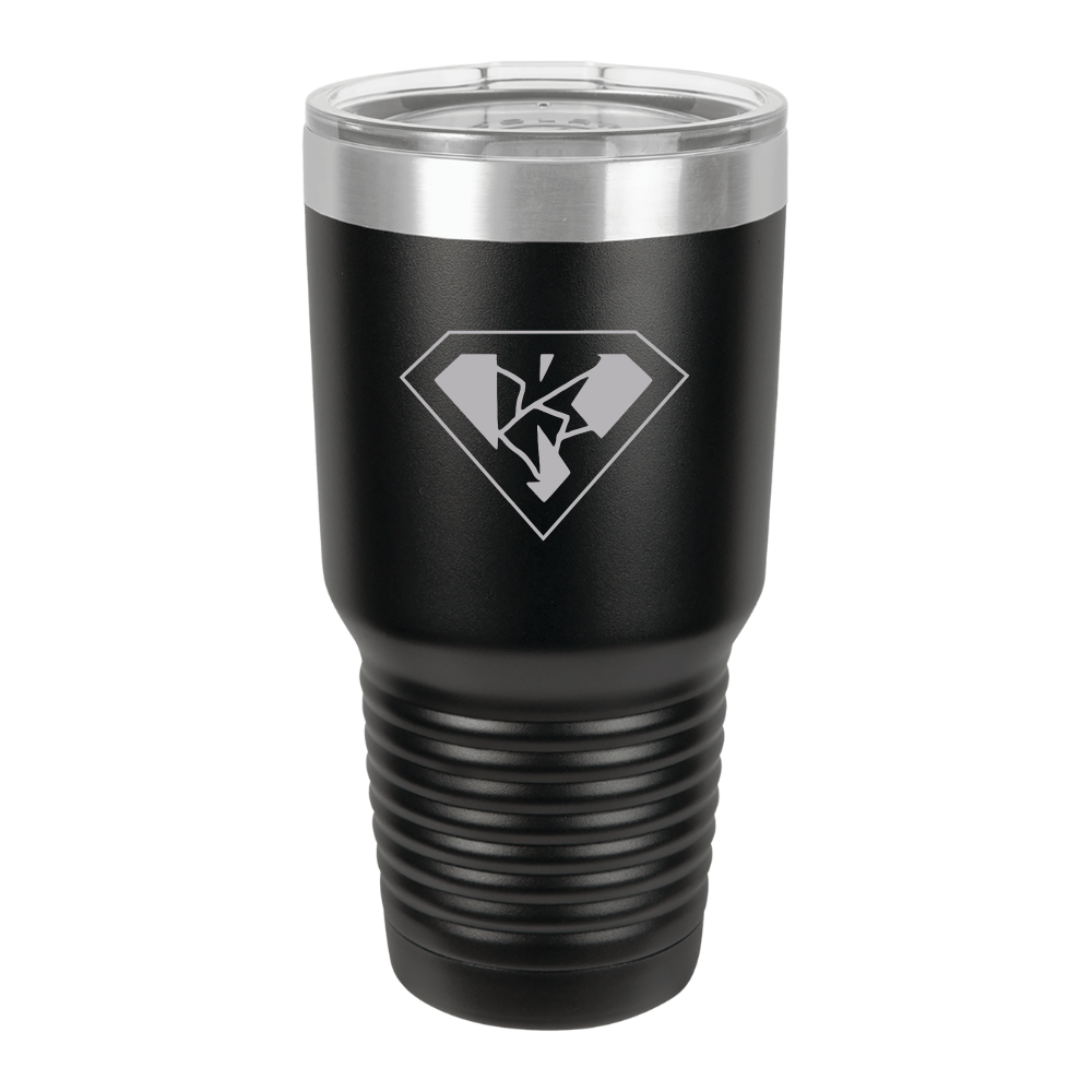 Kryptonite Logo Polar Camel Laser Engraved Tumbler- 20oz, 30oz