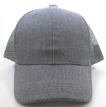 Crown 6-Panel Mesh Trucker Baseball Cap