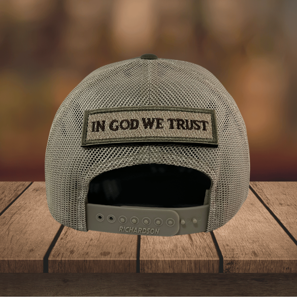 In God we Trust U.S.A Tactical Patch Hat