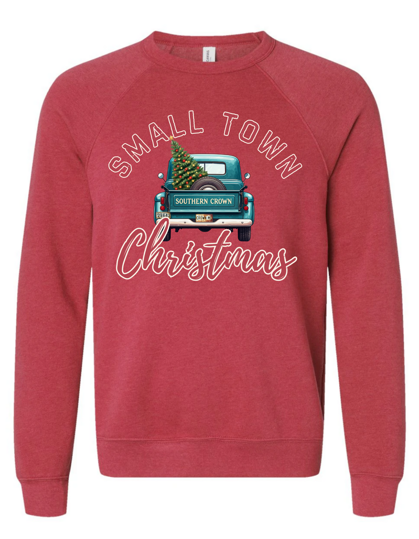 Adult ¾ Sleeve Raglan "Small Town Christmas" Exclusive Apparel