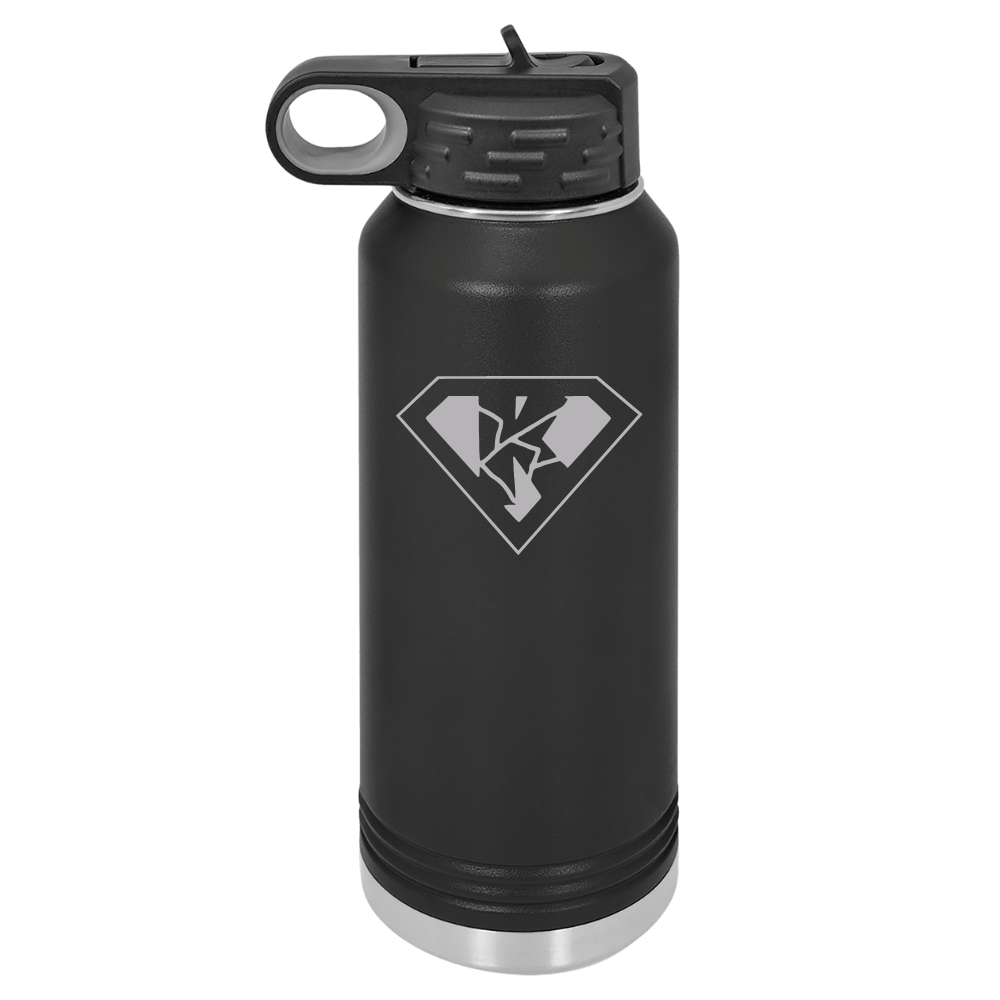 Kryptonite Polar Camel Laser Engraved Water Bottle-12oz, 20oz, 32oz