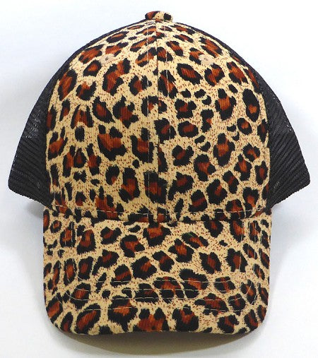 Crown 6-Panel Mesh Trucker Baseball Cap