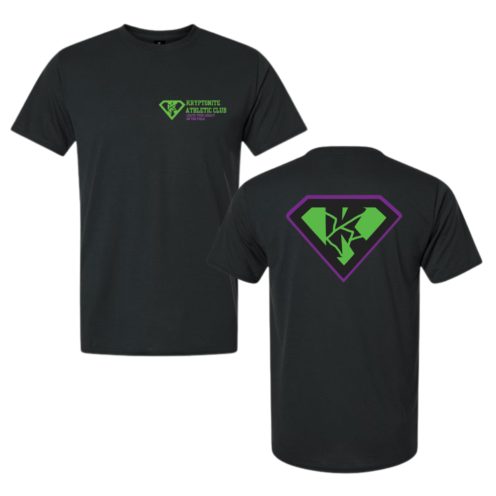 Kryptonite Front Chest & Full Back Logo Short Sleeve Tee