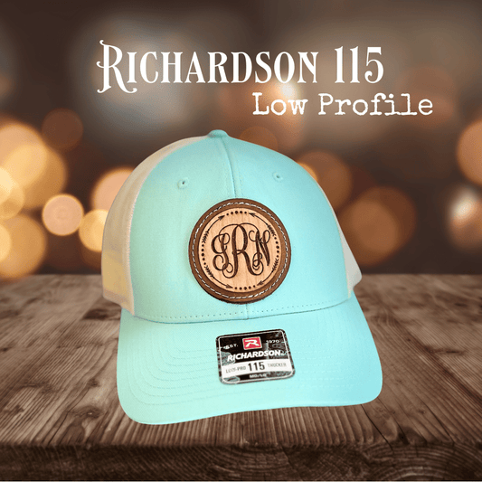 Personalized Monogram Richardson 115 Low-Profile Trucker Hat
