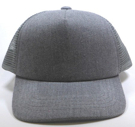 Crown 5-Panel Flat Bill Trucker Hat
