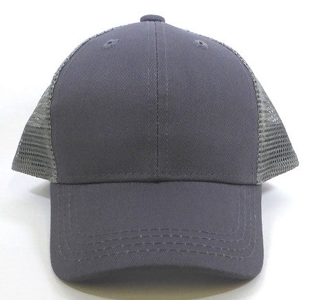 Crown 6-Panel Mesh Trucker Baseball Cap