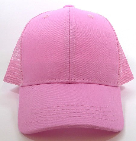 Crown 6-Panel Mesh Trucker Baseball Cap