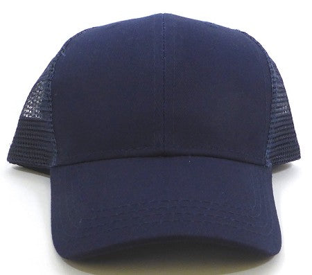 Crown 6-Panel Mesh Trucker Baseball Cap