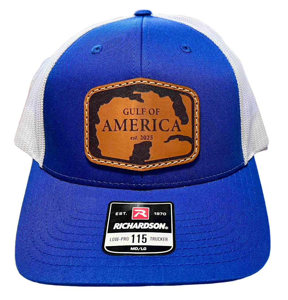 Gulf of America Leather Patch Hat- Richardson 112/115