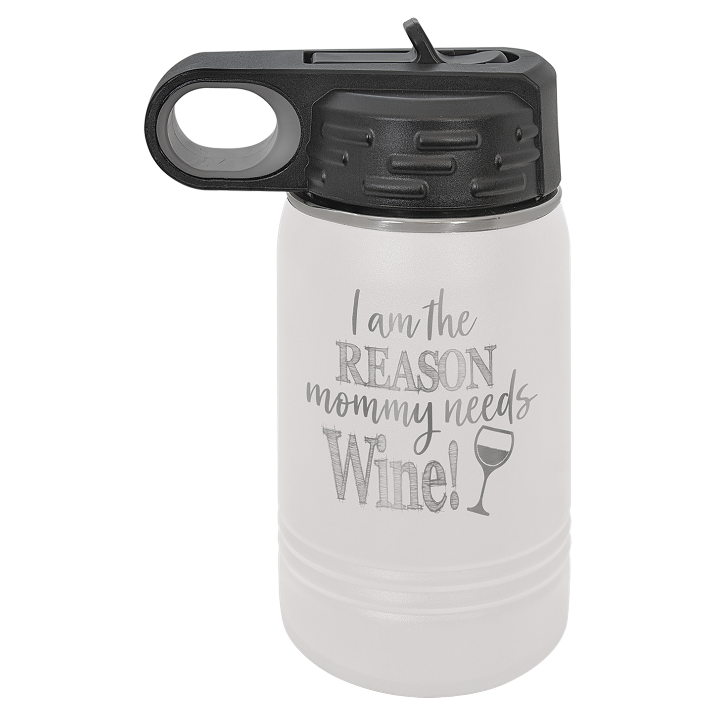 Laser Engraved Polar Camel Water Bottle