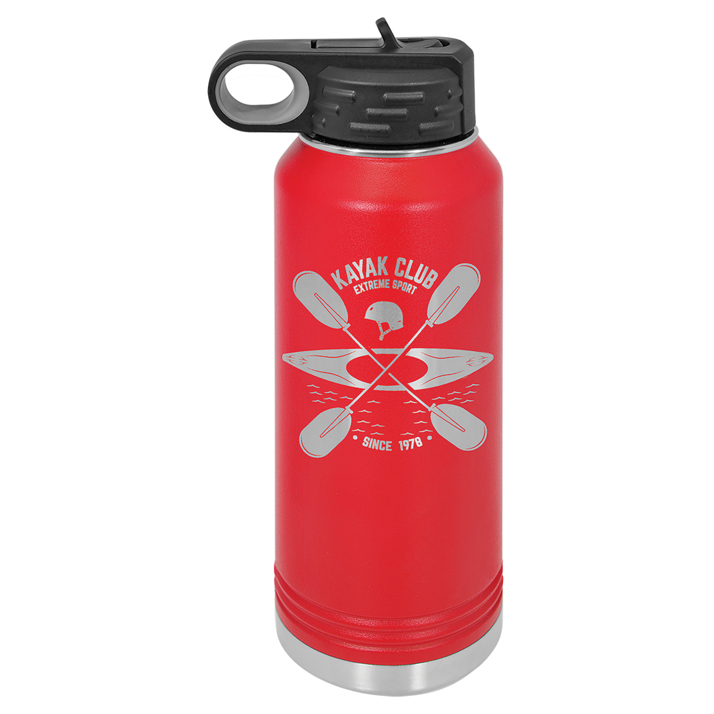 Laser Engraved Polar Camel Water Bottle