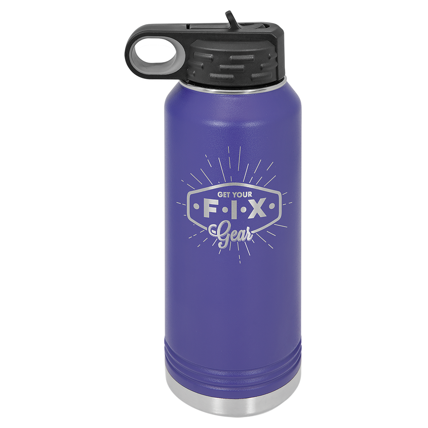 Laser Engraved Polar Camel Water Bottle