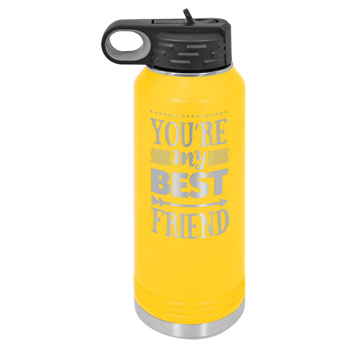 Laser Engraved Polar Camel Water Bottle