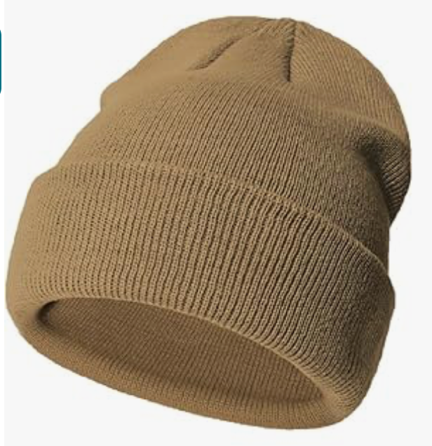 TODDLER (2-6 years) Custom Leather Patch Beanie