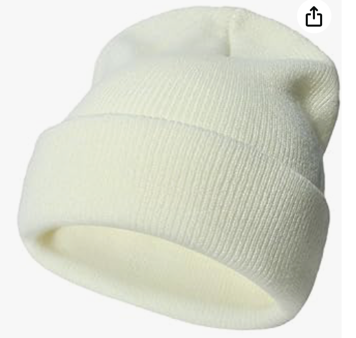 TODDLER (2-6 years) Custom Leather Patch Beanie