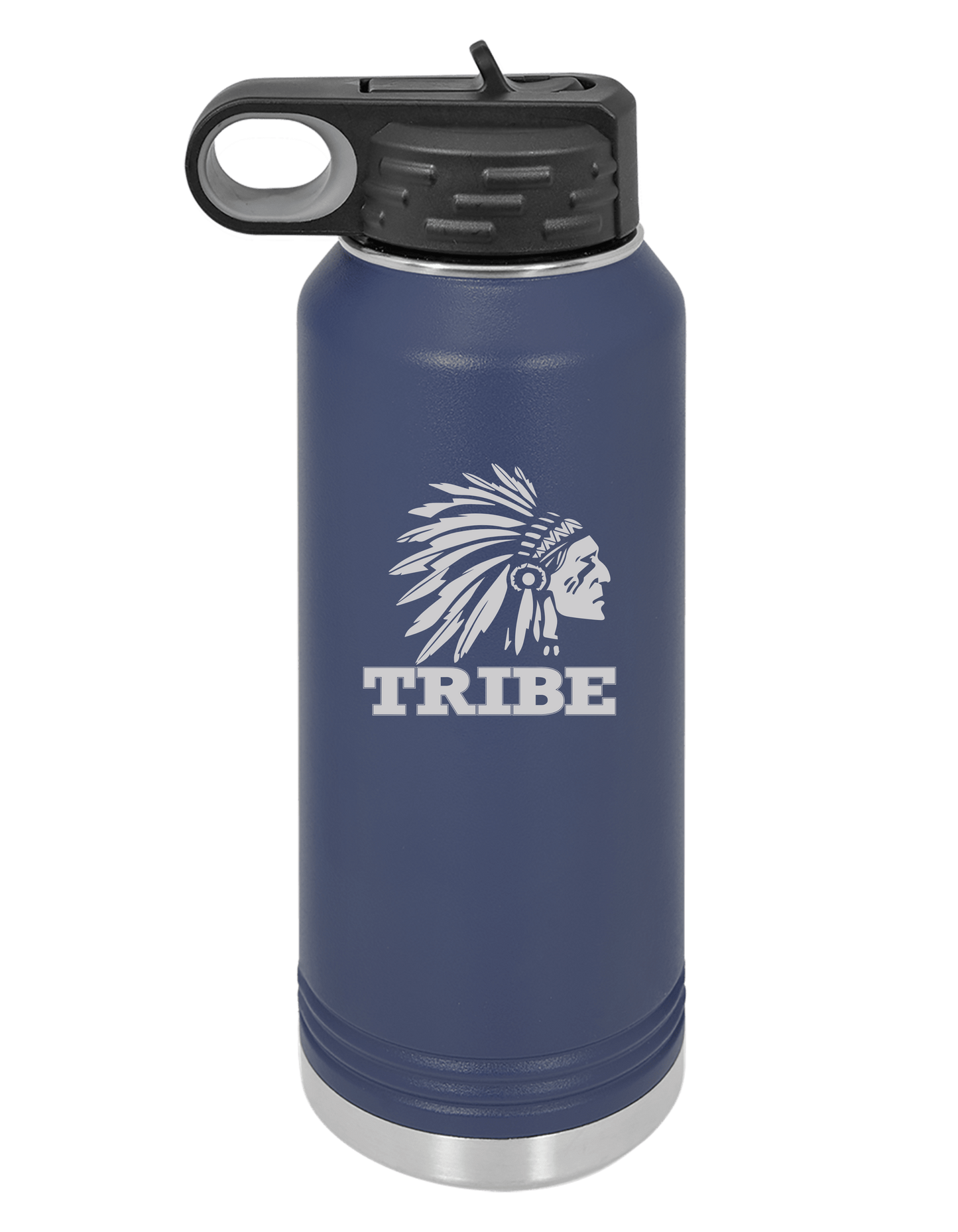 TRIBE Polar Camel Laser Engraved Water Bottle-12oz, 20oz, 32oz