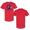 Red Gildan Heavy Cotton Tee Front Logo Only (TRIBE)