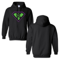Kryptonite 50/50 Cotton/Polyester Hoodie Full Front Logo Only