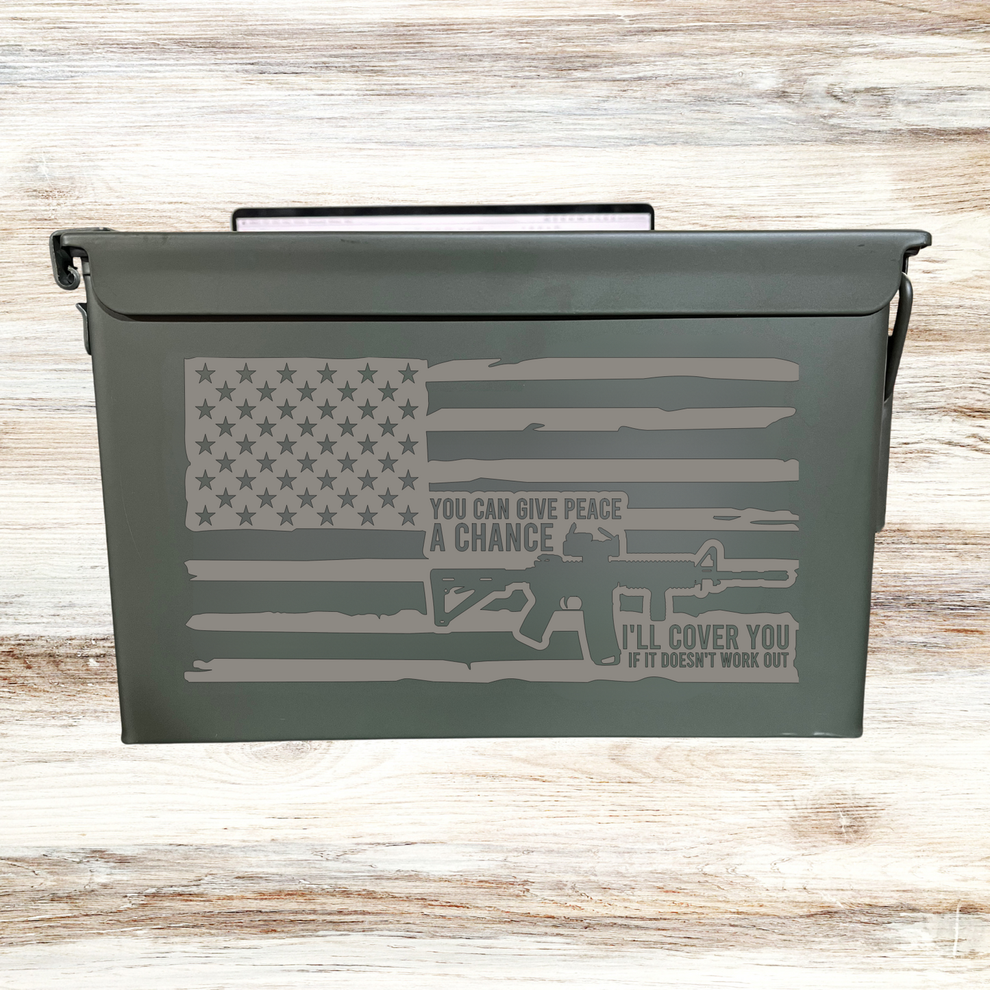 Personalized Ammo Can - Custom Laser Engraving