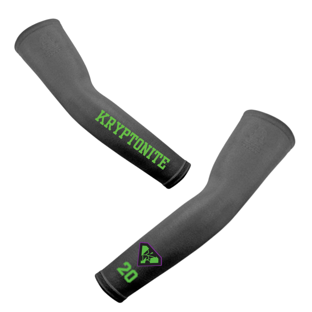 *Personalizable* Kryptonite Left & Right Moisture Wicking Compression Sleeve Set