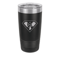 Kryptonite Logo Polar Camel Laser Engraved Tumbler- 20oz, 30oz