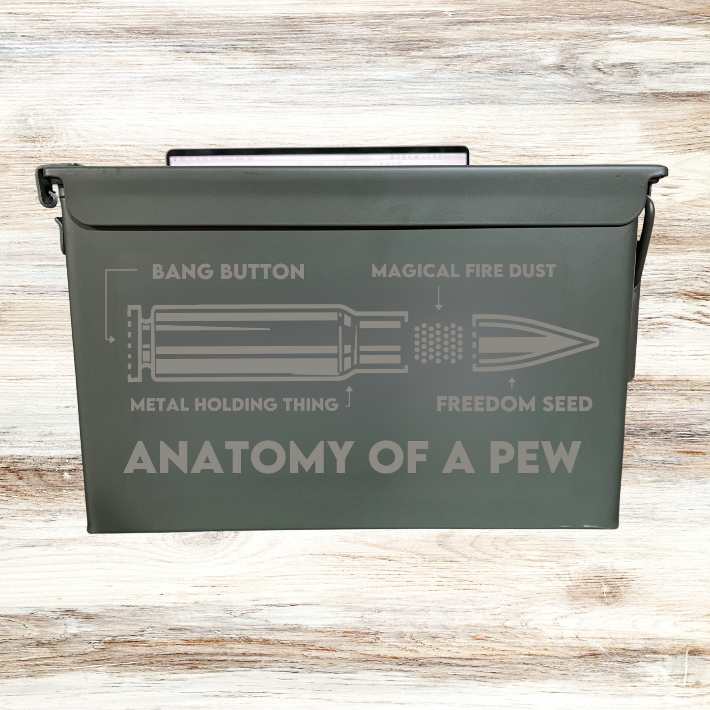 Personalized Ammo Can - Custom Laser Engraving