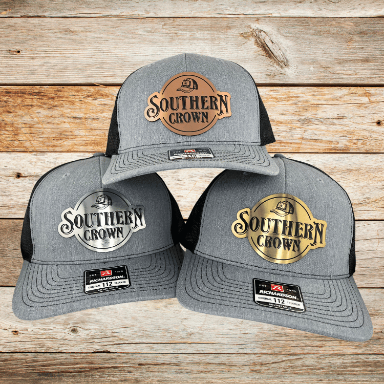 Custom Logo-Brushed Metal Acrylic (Richardson 112)