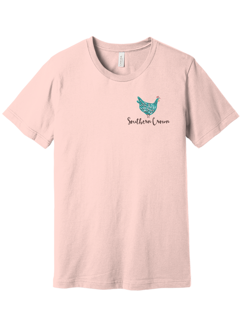 Just a Small Town Girl Southern Crown Comfort Tee