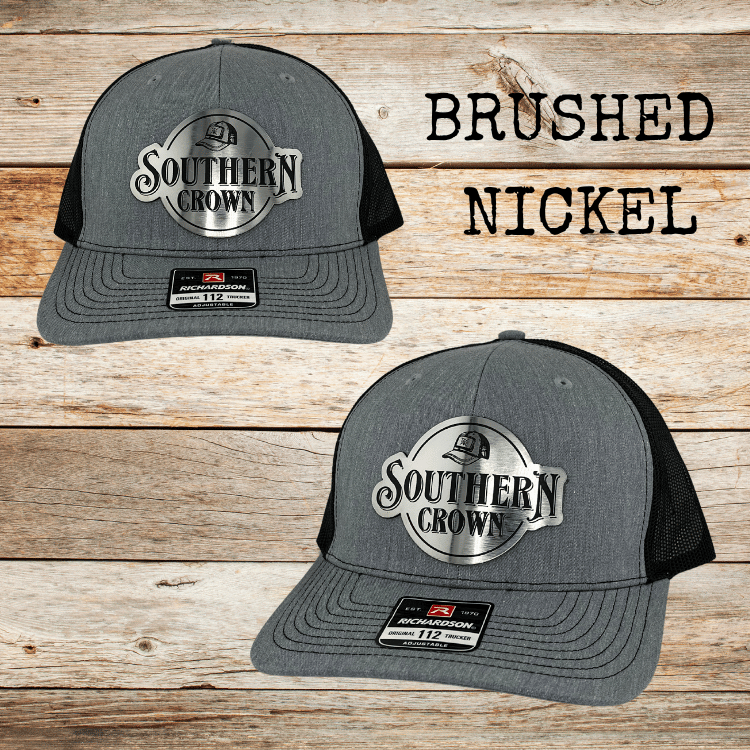 Custom Logo-Brushed Metal Acrylic (Richardson 112)