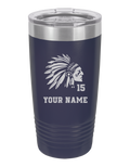 *Personalizable* TRIBE Polar Camel Laser Engraved Tumbler- 20oz, 30oz