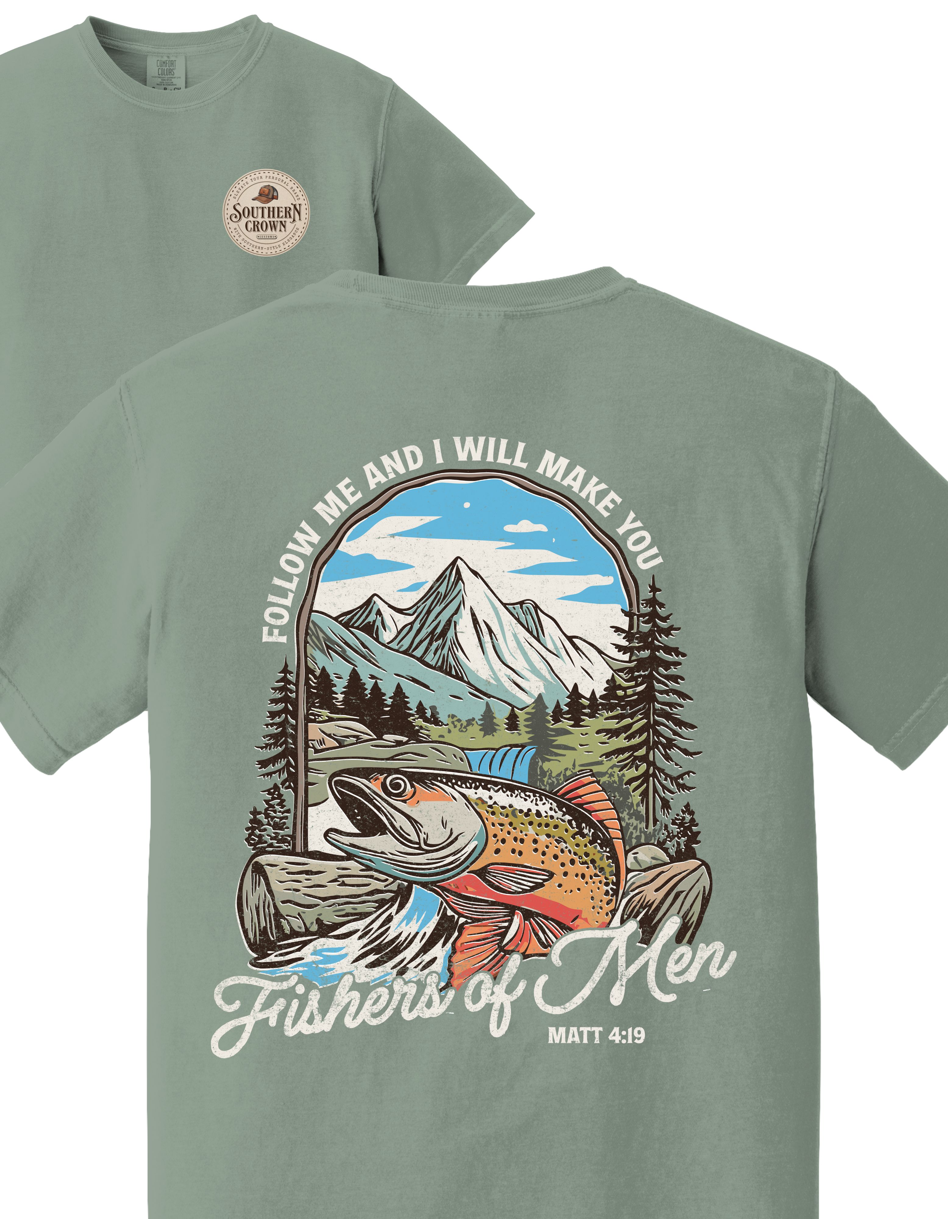 Fishers of Men Southern Crown Comfort Tee