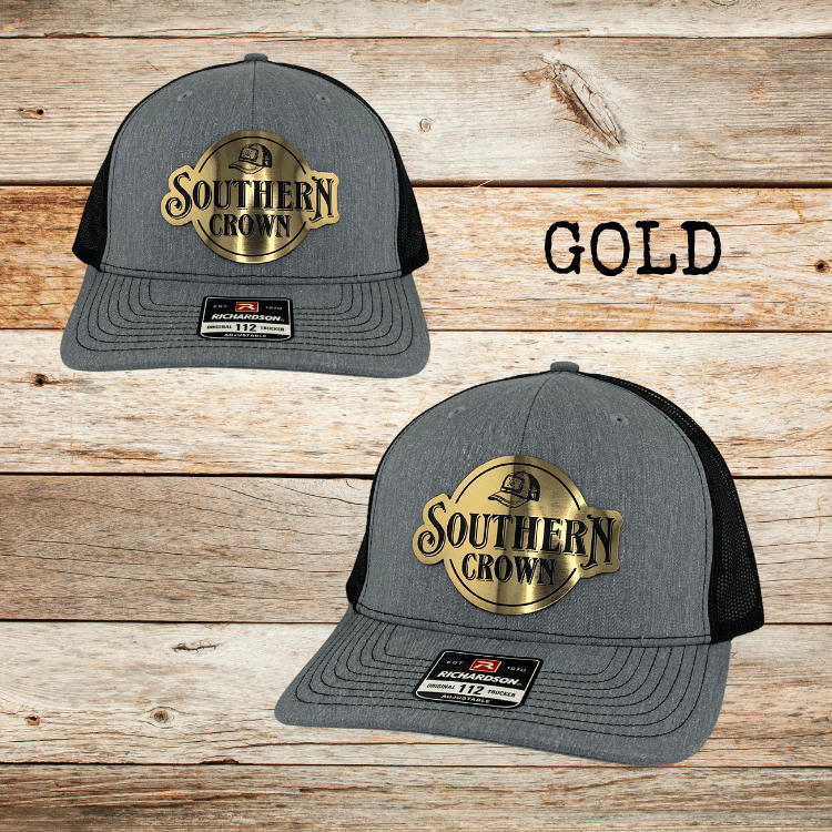 Custom Logo-Brushed Metal Acrylic (Richardson 112)