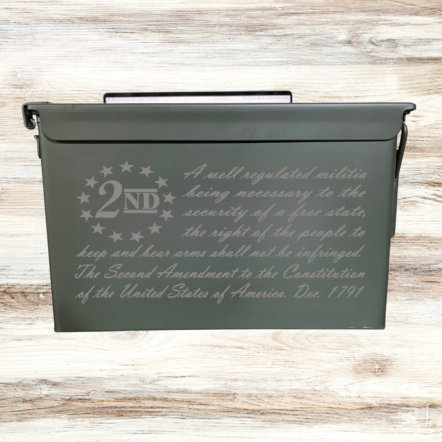 Personalized Ammo Can - Custom Laser Engraving