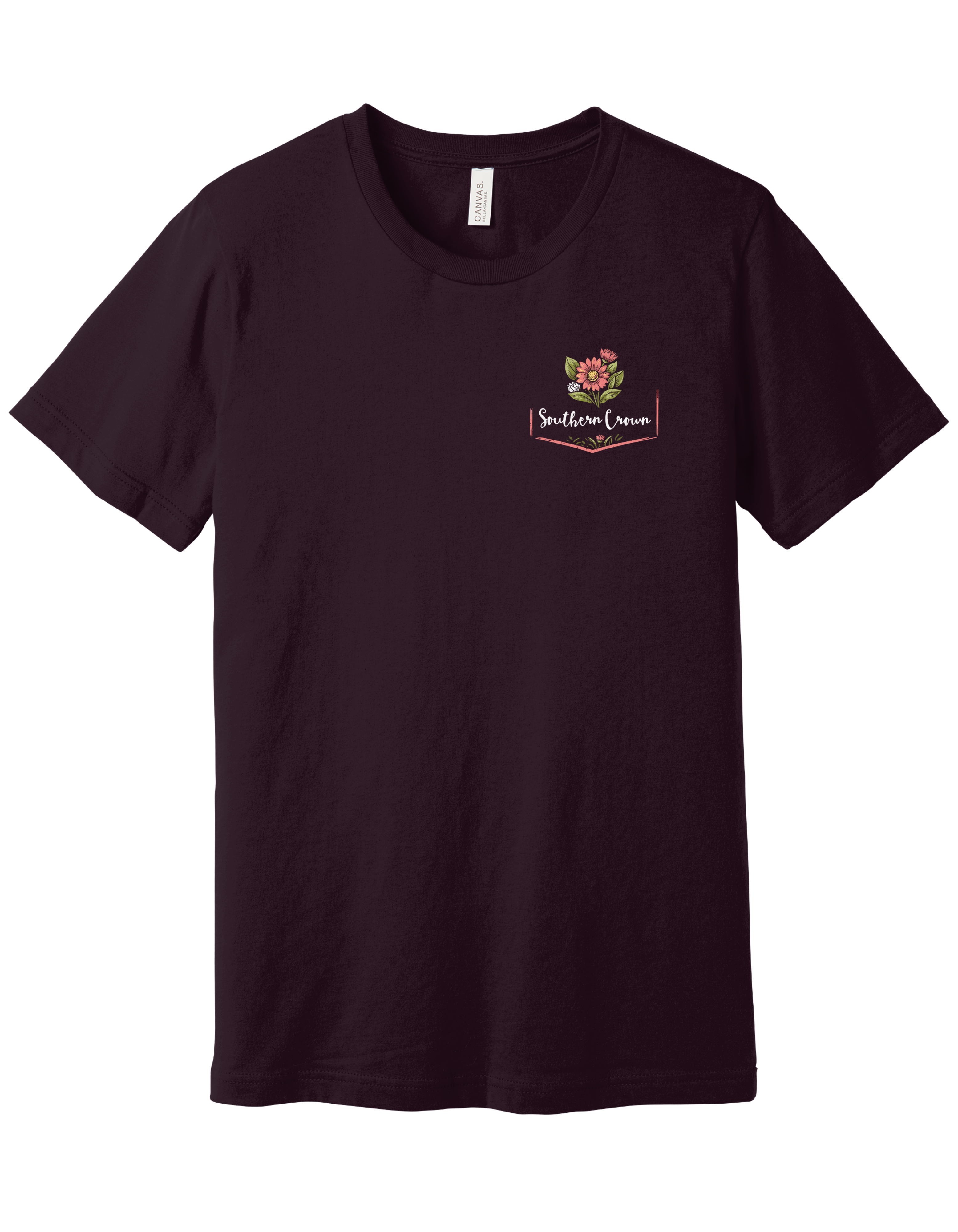 "Grow Through What You Go Through" Southern Crown Comfort Tee