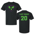 *Personalizable* Kryptonite Full Front Logo & Back Name/Number Tee