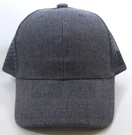 Crown 6-Panel Mesh Trucker Baseball Cap