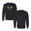 Kryptonite Full Front Logo- Long Sleeve Tee