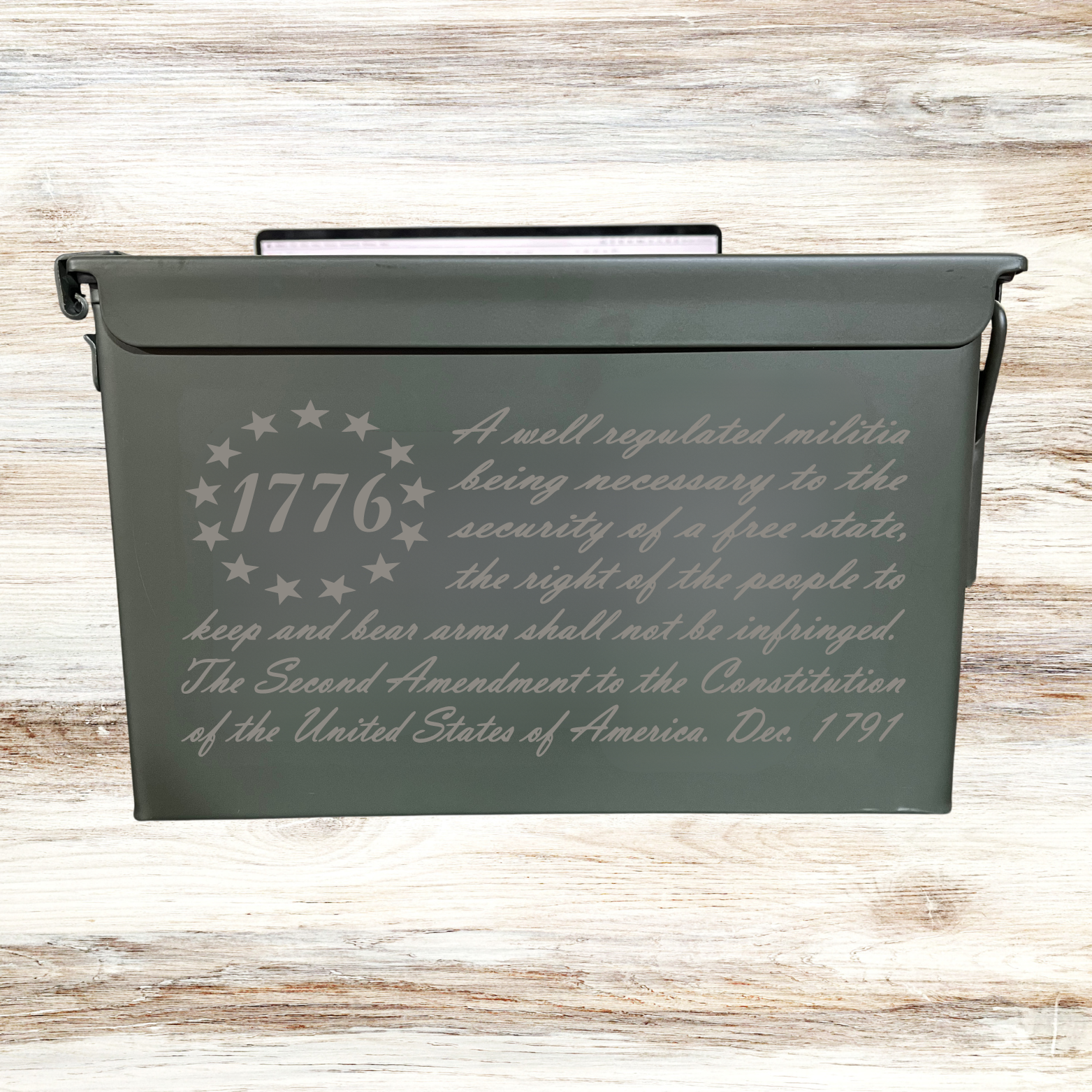 Personalized Ammo Can - Custom Laser Engraving