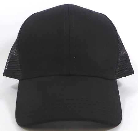 Crown 6-Panel Mesh Trucker Baseball Cap