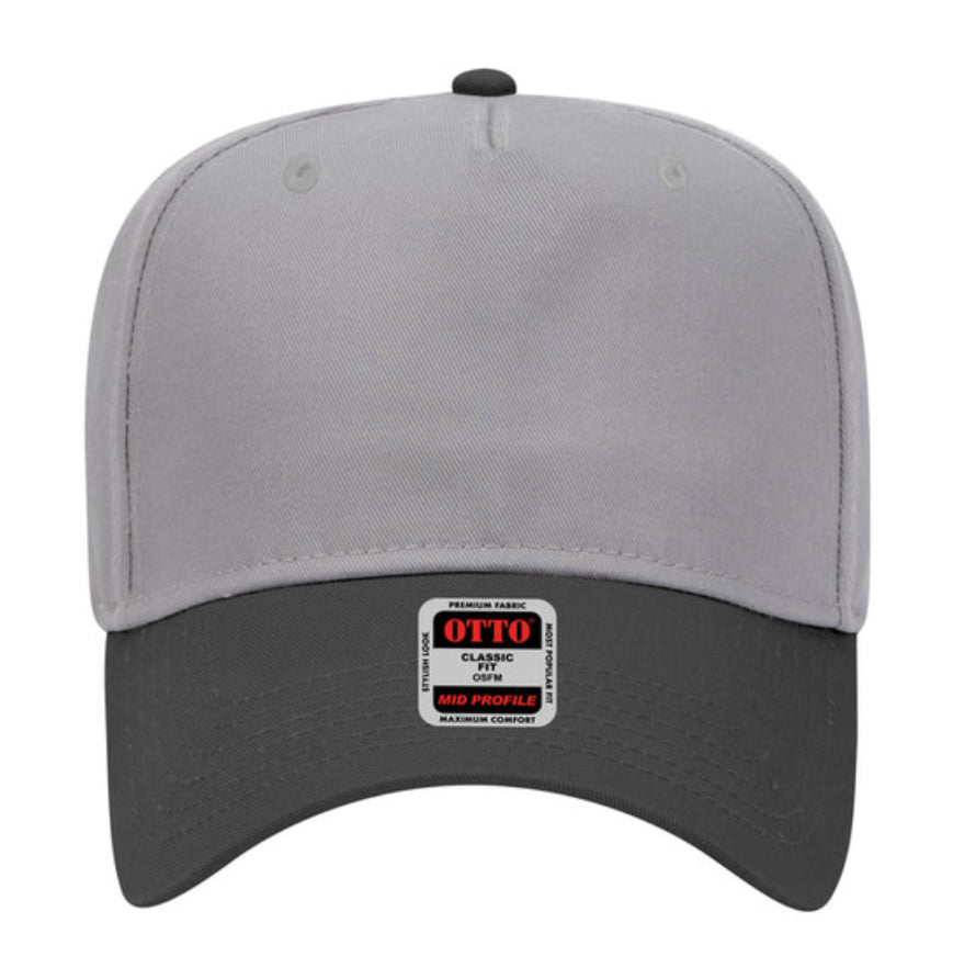 Otto Cap 31-069 5 Panel Mid Profile Baseball Cap