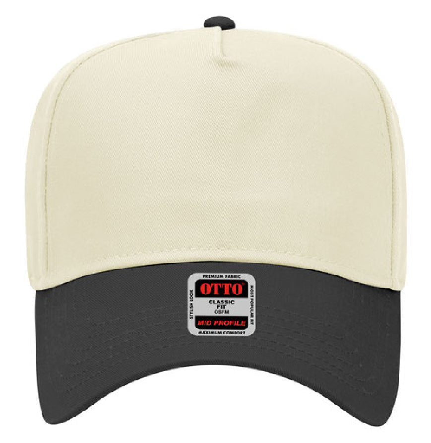 Otto Cap 31-069 5 Panel Mid Profile Baseball Cap