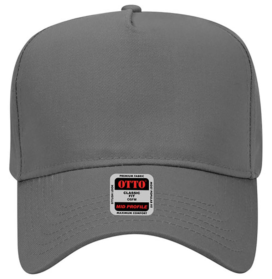 Otto Cap 31-069 5 Panel Mid Profile Baseball Cap
