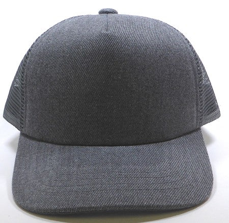Crown 5-Panel Flat Bill Trucker Hat