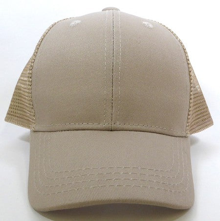 Crown 6-Panel Mesh Trucker Baseball Cap