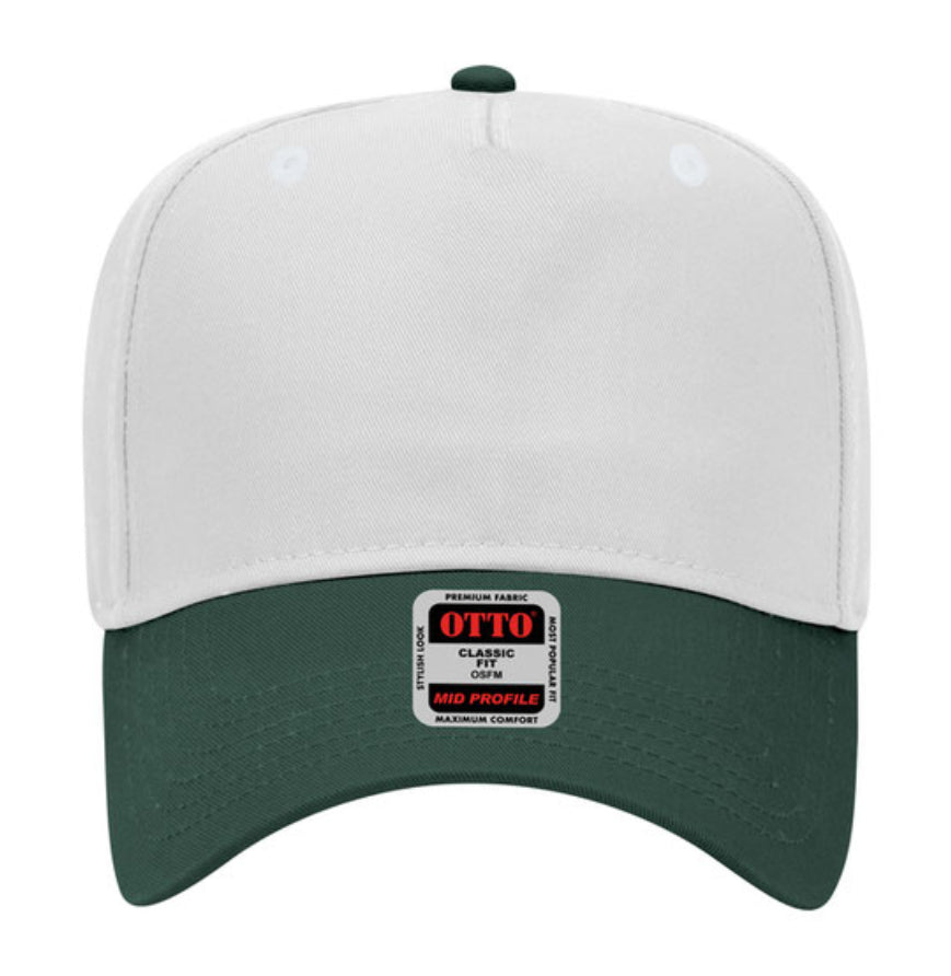 Otto Cap 31-069 5 Panel Mid Profile Baseball Cap
