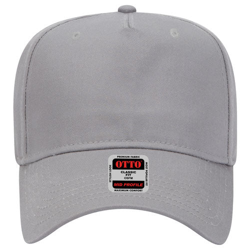 Otto Cap 31-069 5 Panel Mid Profile Baseball Cap