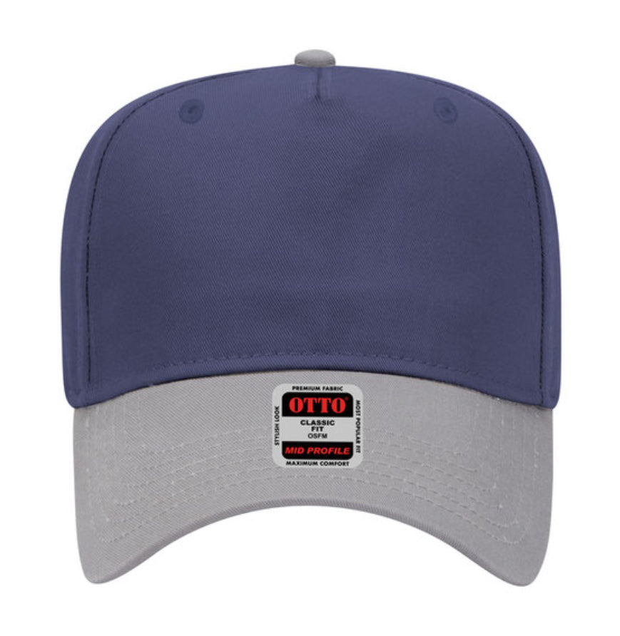 Otto Cap 31-069 5 Panel Mid Profile Baseball Cap