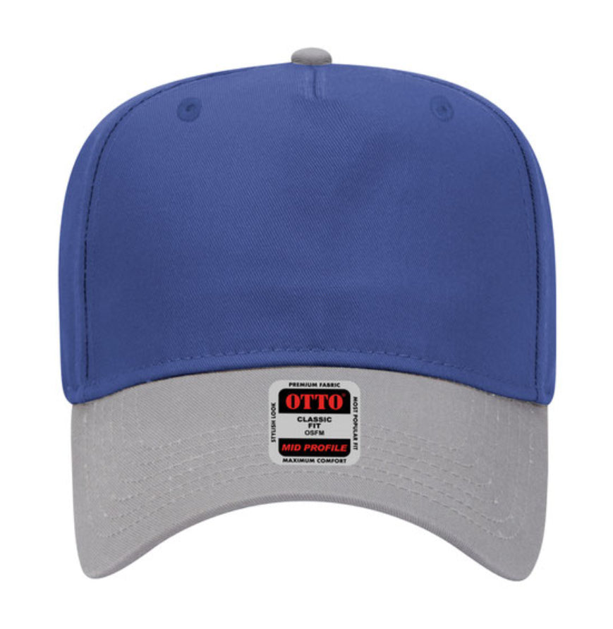 Otto Cap 31-069 5 Panel Mid Profile Baseball Cap