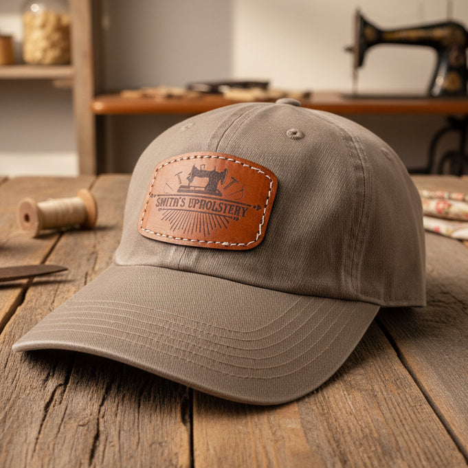 Smith's Upholstery Logo Hat (R320-Rounded Rectangle)