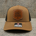 Army National Guard Logo Hat (R112-Carmel/Black)